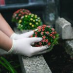 Cleaning- white glove delivering fresh mixed flowers