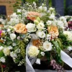 Mixed Arrangement white and orange